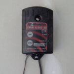 This is our indoor alarm. It tells you when something isn't working right with the septic pump.