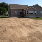 Jobs with clay are a little harder to make look good. This is a good example. Looks good but clay prevents it from being perfect. This client would need additional top soil to make the appearance better if desired.