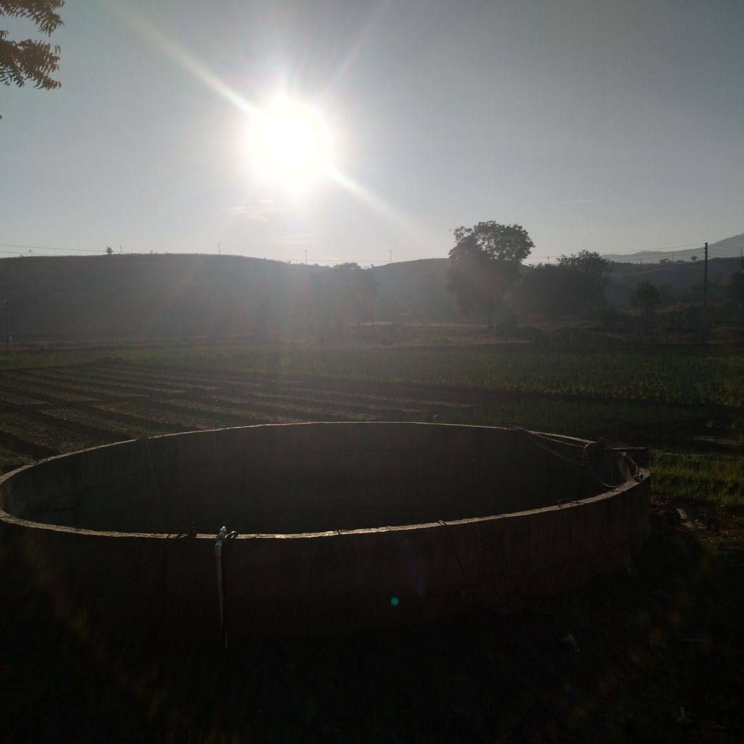 Well and the midday sun